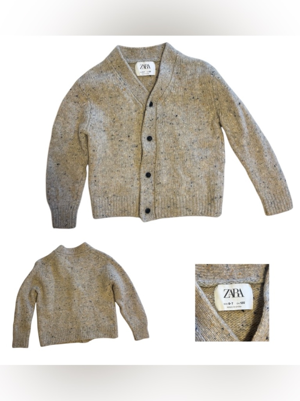 Zara Chunky Knit Cardigan